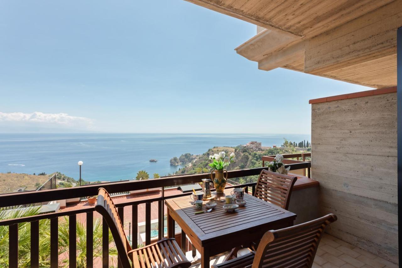 Taormina Panoramic Seaview Apartment 外观 照片