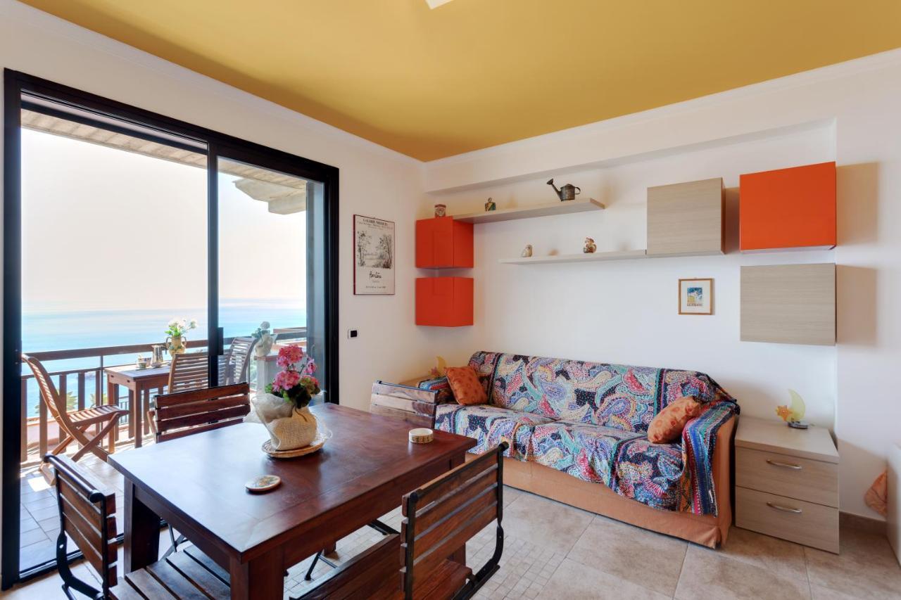 Taormina Panoramic Seaview Apartment 外观 照片